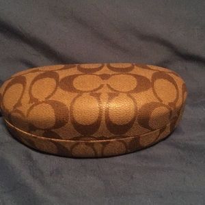 Coach Eye Glass Case